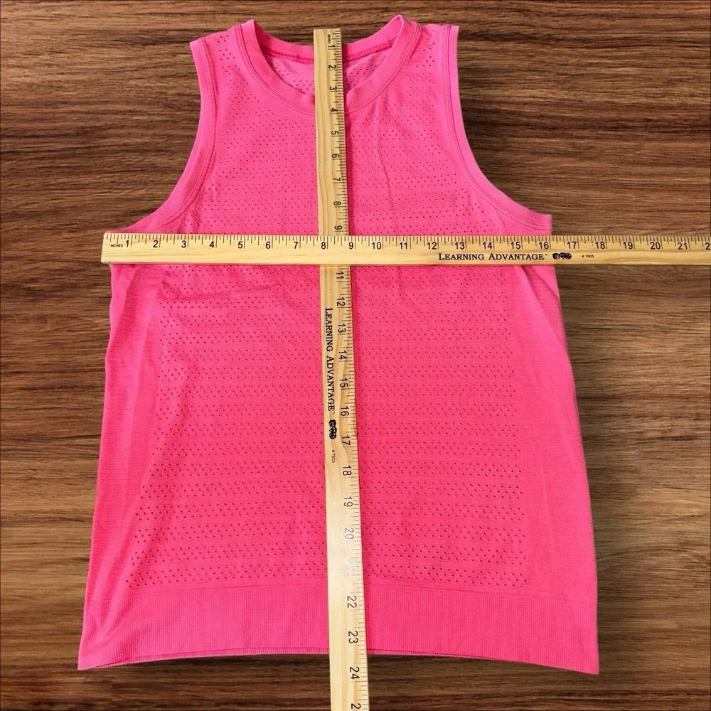 Lululemon Breeze‎ By Muscle Tank II Squad in Heartthrob Size Small Pink - Picture 4 of 9